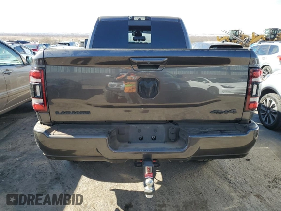 2024 Ram 2500 Laramie with VIN 3C6UR5FL8RG239527, listed as a Copart auction lot 45367605 with 84,902 mi miles and Salvage title. Bid and sale history available at DreamBid. Image 6.