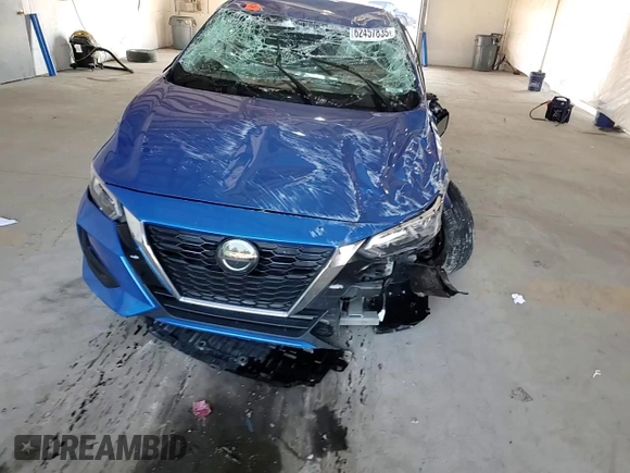 2021 Nissan Sentra SV z VIN 3N1AB8CV9MY304320, wystawiony jako Copart lot #62457835 z przebiegiem 75 602 mil mil oraz Szkoda całkowita • Salvage title. Historia ofert i sprzedaży dostępna na DreamBid. Obrazek 13.