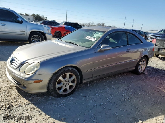 2004 Mercedes-Benz CLK-Class 3.2L with VIN WDBTJ65J94F075764, listed as a Copart auction lot 43388475 with 131,190 mi miles and Clean Title. Bid and sale history available at carsss.com. Image 1.