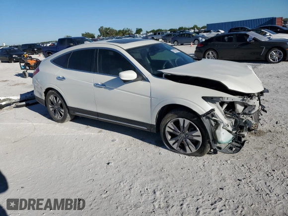 2014 Honda Crosstour EX-L with VIN 5J6TF1H52EL002074, listed as a Copart auction lot 49320555 with 118,813 mi miles and Non Repairable. Bid and sale history available at carsss.com. Image 4.