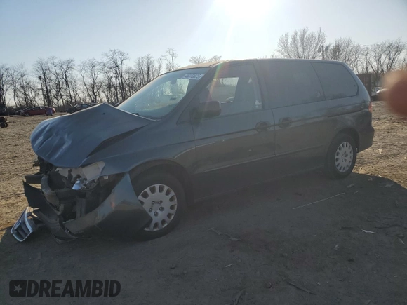 2004 Honda Odyssey LX z VIN 5FNRL18584B016345, wystawiony jako Copart lot #48673025 z przebiegiem 149 415 mil mil oraz Szkoda całkowita • Salvage title. Historia ofert i sprzedaży dostępna na DreamBid. Obrazek 1.