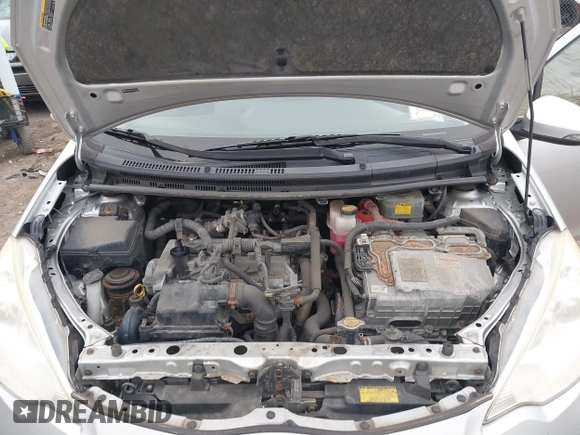 2014 Toyota Prius One with VIN JTDKDTB35E1557798, listed as a IAAI auction lot 41753972 with 182,543 mi miles and . Bid and sale history available at DreamBid. Image 10.