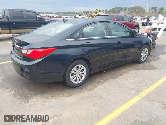2011 Hyundai Sonata GLS with VIN 5NPEB4AC0BH039967, listed as a IAAI auction lot 41834409 with 133,746 mi miles and . Bid and sale history available at DreamBid. Image 4.