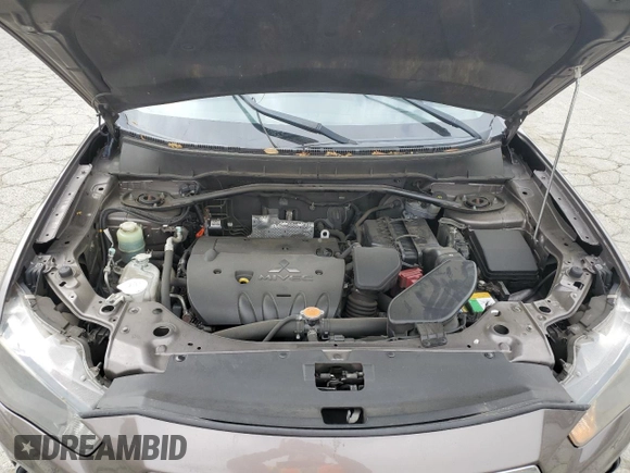 2011 Mitsubishi Outlander SE with VIN JA4AS3AW7BU027947, listed as a Copart auction lot 54623345 with 164,641 mi miles and Salvage title. Bid and sale history available at DreamBid. Image 12.
