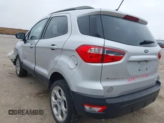 2022 Ford EcoSport SE with VIN MAJ6S3GL8NC469922, listed as a IAAI auction lot 41489102 with 18,910 mi miles. Bid and sale history available at carsss.com. Image 3.