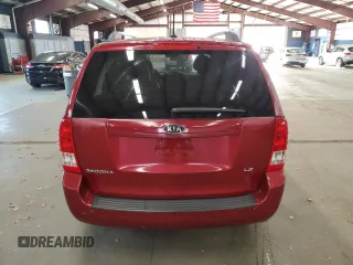 2012 Kia Sedona LX with VIN KNDMG4C76C6421543, listed as a Copart auction lot 78422314 with 128,424 mi miles and Clean Title. Bid and sale history available at carsss.com. Image 6.