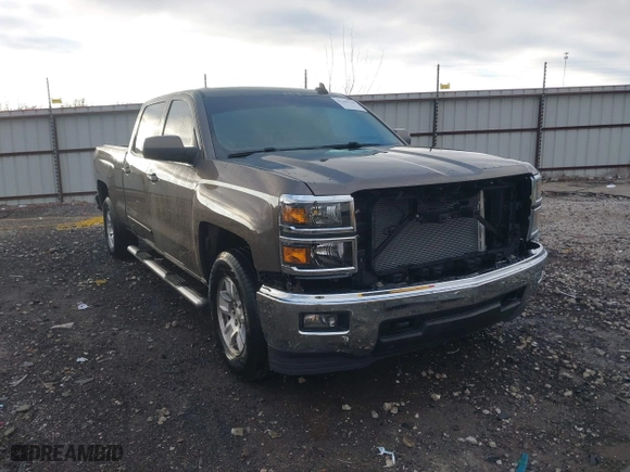 2015 Chevrolet Silverado 1500 LT with VIN 3GCUKRECXFG169272, listed as a IAAI auction lot 41449120 with 184,170 mi miles. Bid and sale history available at carsss.com. Image 1.