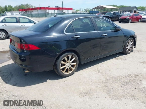 2006 Acura TSX with VIN JH4CL96866C024685, listed as a IAAI auction lot 42143321 with 230,703 mi miles. Bid and sale history available at carsss.com. Image 4.