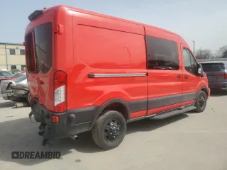 2023 Ford Transit with VIN 1FTBW2DG9PKA39789, listed as a Copart auction lot 48211725 with 52,974 mi miles and Salvage Title. Bid and sale history available at DreamBid. Image 3.