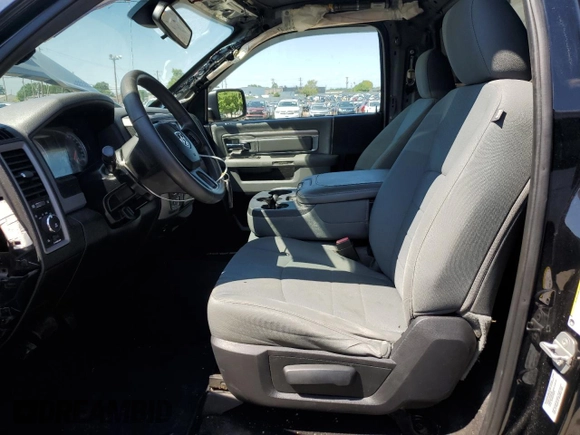 2015 Ram 1500 Express with VIN 3C6JR7AT1FG532946, listed as a Copart auction lot 63496534 with 114,396 mi miles and Salvage title. Bid and sale history available at DreamBid. Image 7.