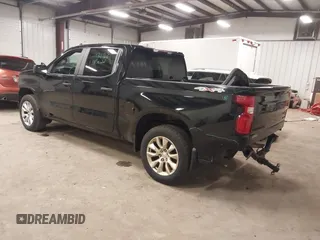 2021 Chevrolet Silverado 1500 Custom with VIN 1GCPYBEK1MZ192527, listed as a IAAI auction lot 42028286 with 98,108 mi miles and . Bid and sale history available at DreamBid. Image 3.