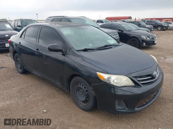 2013 Toyota Corolla L with VIN 2T1BU4EE6DC935978, listed as a IAAI auction lot 42111995 with 200,152 mi miles. Bid and sale history available at carsss.com. Image 1.