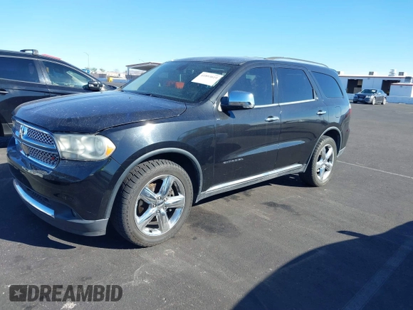 2012 Dodge Durango Citadel with VIN 1C4SDHET9CC229729, listed as a IAAI auction lot 41893819 with 167,519 mi miles and . Bid and sale history available at DreamBid. Image 6.