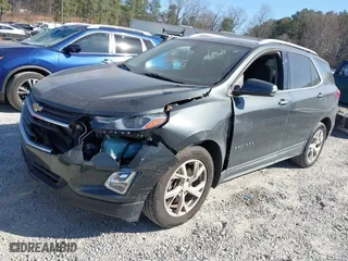 2018 Chevrolet Equinox LT with VIN 3GNAXKEX1JS619161, listed as a IAAI auction lot 41708280 with 172,236 mi miles. Bid and sale history available at carsss.com. Image 2.