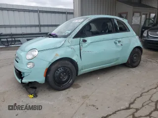 2016 FIAT 500 Pop with VIN 3C3CFFAR0GT169576, listed as a Copart auction lot 85710074 with 81,805 mi miles and Salvage Title. Bid and sale history available at carsss.com. Image 1.