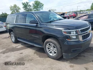2019 Chevrolet Suburban LT with VIN 1GNSKHKC7KR178227, listed as a IAAI auction lot 42330189 with 123,277 mi miles and . Bid and sale history available at DreamBid. Image 1.