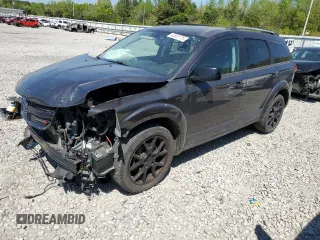 2017 Dodge Journey SXT with VIN 3C4PDCBB2HT648456, listed as a Copart auction lot 59966035 with 104,839 mi miles and Salvage title. Bid and sale history available at DreamBid. Image 1.