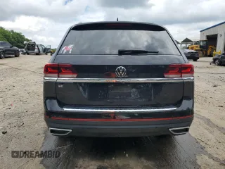 2022 Volkswagen Atlas SE with VIN 1V2DP2CA4NC534992, listed as a Copart auction lot 59531005 with 41,927 mi miles and Salvage title. Bid and sale history available at DreamBid. Image 6.