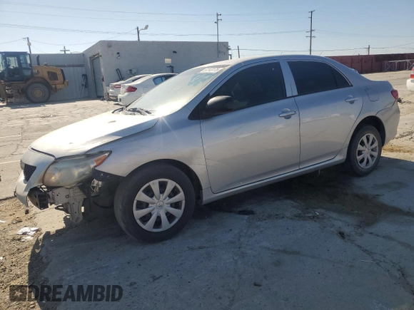 2010 Toyota Corolla with VIN 2T1BU4EE4AC356564, listed as a Copart auction lot 57343175 with 162,151 mi miles and Salvage title. Bid and sale history available at DreamBid. Image 1.