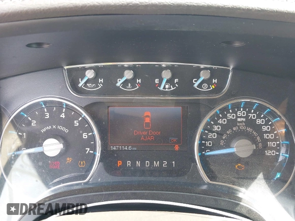 2011 Ford F-150 XL with VIN 1FTFX1ET9BKD67310, listed as a IAAI auction lot 42016119 with 147,114 mi miles. Bid and sale history available at carsss.com. Image 7.