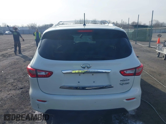 2015 Infiniti QX60 with VIN 5N1AL0MM0FC515589, listed as a IAAI auction lot 41420447 with 172,570 mi miles and . Bid and sale history available at DreamBid. Image 16.