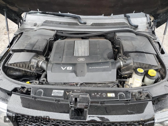 2012 Land Rover Range Rover Sport SC with VIN SALSH2E43CA750976, listed as a Copart auction lot 84709334 with 94,731 mi miles and Salvage Title. Bid and sale history available at carsss.com. Image 12.
