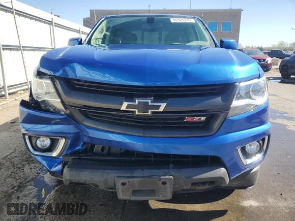 2020 Chevrolet Colorado 4WD Z71 with VIN 1GCGTDEN5L1104824, listed as a Copart auction lot 55125315 with 96,805 mi miles and Salvage title. Bid and sale history available at DreamBid. Image 5.