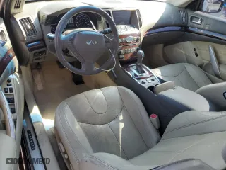 2010 Infiniti G37 Convertible with VIN JN1CV6FEXAM354478, listed as a Copart auction lot 63550574 with 112,836 mi miles and Salvage Title. Bid and sale history available at carsss.com. Image 8.