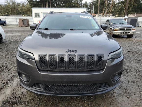2019 Jeep Cherokee Latitude Plus with VIN 1C4PJMLX7KD430177, listed as a Copart auction lot 43660525 with 78,580 mi miles and Salvage Title. Bid and sale history available at carsss.com. Image 5.