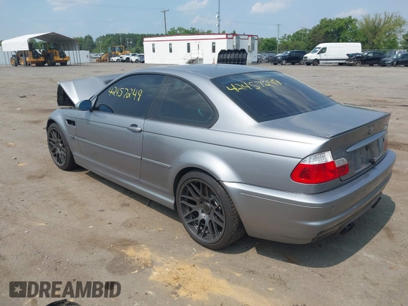 2003 BMW 3 Series M3 with VIN WBSBL93493JR22955, listed as a IAAI auction lot 42457249 with 210,792 mi miles and . Bid and sale history available at DreamBid. Image 3.