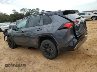 2024 Toyota RAV4 Hybrid XSE with VIN 2T3E6RFV3RW067034, listed as a Copart auction lot 43645055 with 0 mi miles and Salvage Title. Bid and sale history available at carsss.com. Image 2.