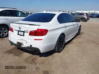 2016 BMW 5 Series 535i with VIN WBA5B1C54GG134991, listed as a IAAI auction lot 41573388 with 91,161 mi miles and . Bid and sale history available at DreamBid. Image 4.