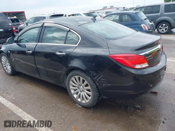 2011 Buick Regal CXL RL6 with VIN W04GU5GC6B1007638, listed as a IAAI auction lot 42124130 with 178,951 mi miles and . Bid and sale history available at DreamBid. Image 3.