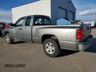 2005 Dodge Dakota SLT with VIN 1D7HE42KX5S314234, listed as a Copart auction lot 46480855 with 135,341 mi miles and Salvage Title. Bid and sale history available at carsss.com. Image 2.