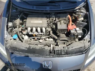 2015 Honda CR-Z EX with VIN JHMZF1D64FS001254, listed as a Copart auction lot 53082825 with 57,910 mi miles and Salvage title. Bid and sale history available at DreamBid. Image 11.