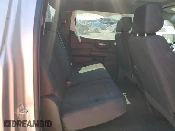 2020 Chevrolet Silverado 1500 Custom with VIN 3GCPWBEF8LG317269, listed as a Copart auction lot 55976795 with 45,878 mi miles and Salvage Title. Bid and sale history available at DreamBid. Image 10.