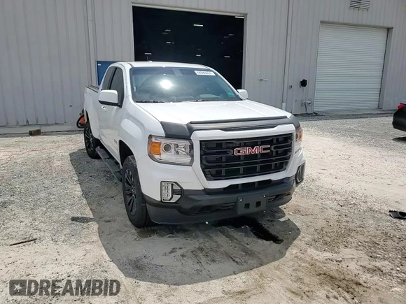 2022 GMC Canyon 2WD SLE with VIN 1GTH5CEA1N1322736, listed as a Copart auction lot 68980024 with 16,164 mi miles and Salvage Title. Bid and sale history available at carsss.com. Image 13.