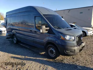2021 Ford Transit Cargo with VIN 1FTBR3X8XMKA83071, listed as a Copart auction lot 80474914 with 38,027 mi miles and Salvage title. Bid and sale history available at DreamBid. Image 4.