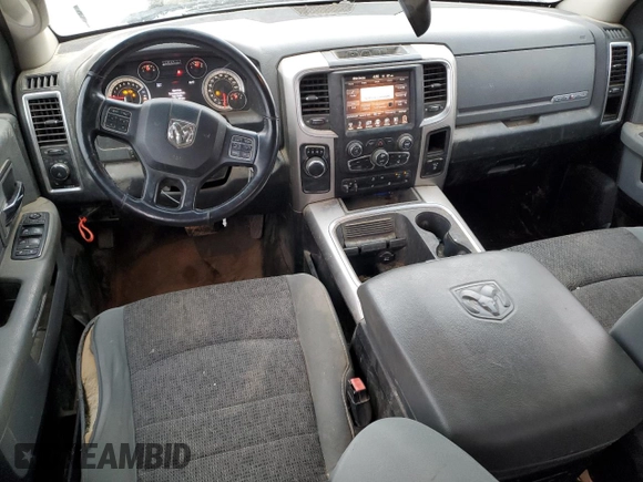 2016 Ram 1500 Lone Star with VIN 1C6RR6LT0GS403780, listed as a Copart auction lot 46231965 with 236,142 mi miles and Salvage Title. Bid and sale history available at carsss.com. Image 8.