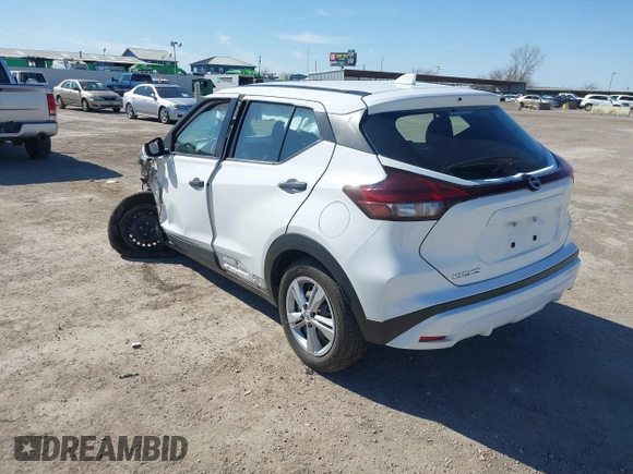 2022 Nissan Kicks S with VIN 3N1CP5BV4NL489062, listed as a IAAI auction lot 41702910 with Not Provided miles and . Bid and sale history available at carsss.com. Image 3.