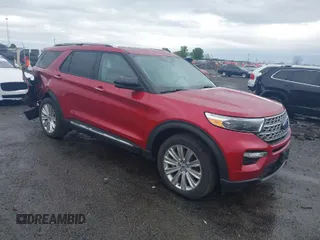 2022 Ford Explorer Limited with VIN 1FMSK8FH8NGB43898, listed as a IAAI auction lot 41934367 with 34,301 mi miles. Bid and sale history available at carsss.com. Image 1.