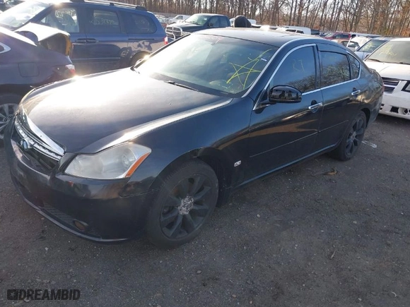 2007 Infiniti M35 x with VIN JNKAY01F37M460853, listed as a IAAI auction lot 41763209 with 999,999 mi miles. Bid and sale history available at carsss.com. Image 2.