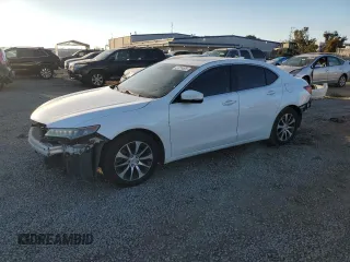 2017 Acura TLX w/Technology Pkg with VIN 19UUB1F58HA001182, listed as a Copart auction lot 47026505 with 137,169 mi miles and Salvage Title. Bid and sale history available at carsss.com. Image 1.