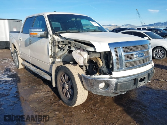 2009 Ford F-150 XL with VIN 1FTPW14V29FA77696, listed as a IAAI auction lot 41680153 with 105,527 mi miles. Bid and sale history available at carsss.com. Image 6.