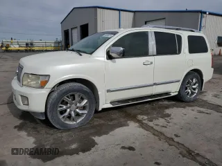 2008 Infiniti QX56 with VIN 5N3AA08C98N903782, listed as a Copart auction lot 84604014 with 179,136 mi miles and Salvage Title. Bid and sale history available at carsss.com. Image 1.