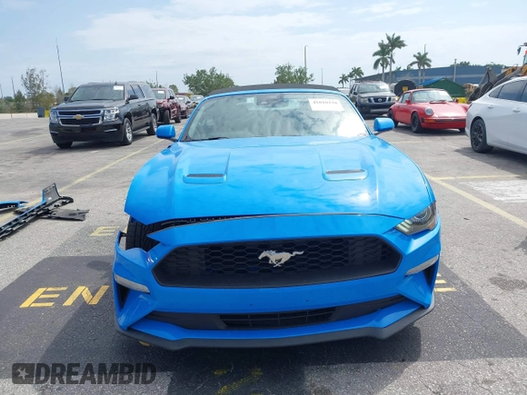 2022 Ford Mustang EcoBoost with VIN 1FATP8UH7N5124791, listed as a IAAI auction lot 41810238 with 57,185 mi miles. Bid and sale history available at carsss.com. Image 13.