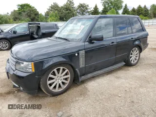 2011 Land Rover Range Rover SC with VIN SALMF1E4XBA357855, listed as a Copart auction lot 57708415 with 133,425 mi miles and Salvage title. Bid and sale history available at DreamBid. Image 1.