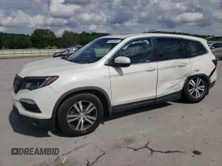 2018 Honda Pilot EX-L with VIN 5FNYF6H64JB033129, listed as a Copart auction lot 58633535 with 94,658 mi miles and Salvage title. Bid and sale history available at DreamBid. Image 1.