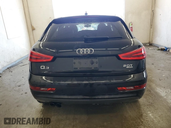 2015 Audi Q3 2.0T Premium Plus with VIN WA1EFCFS9FR008563, listed as a Copart auction lot 49337695 with 103,358 mi miles and Non Repairable. Bid and sale history available at carsss.com. Image 6.