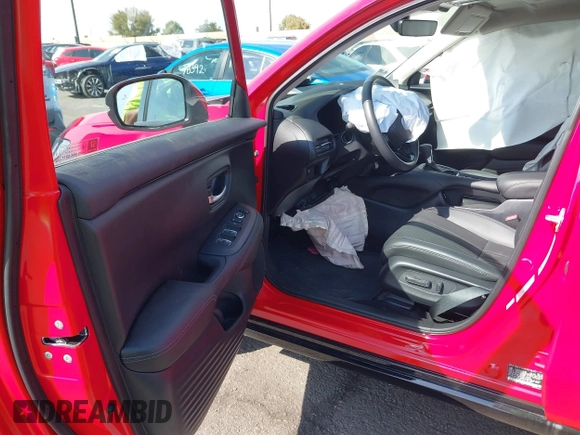 2025 Honda HR-V EX-L z VIN 3CZRZ1H72SM714517, wystawiony jako IAAI lot #41598868 z przebiegiem 6 350 mil mil oraz . Historia ofert i sprzedaży dostępna na DreamBid. Obrazek 5.